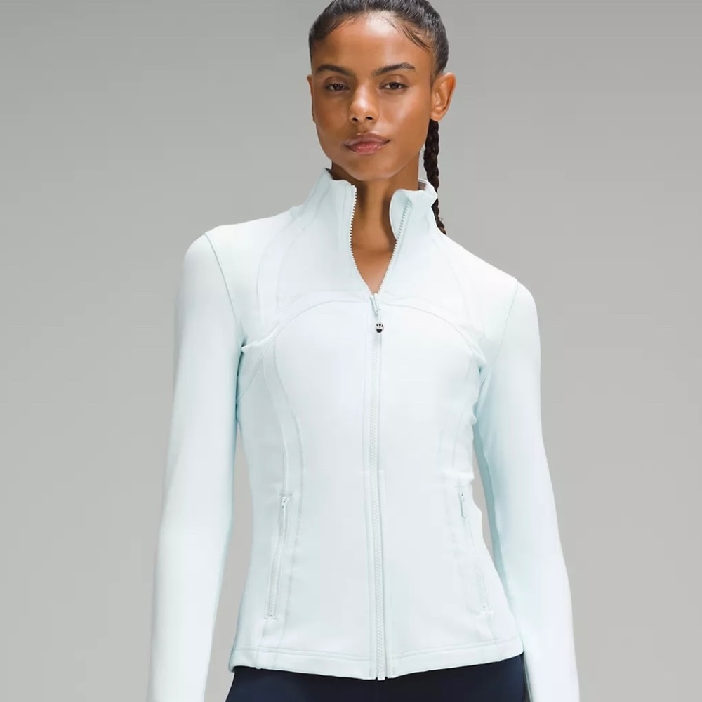Lululemon Define Jacket In Powder Blue $10 off!